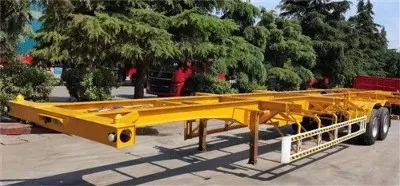 Три-Акле 40фт скелетон контејнер полуприколица