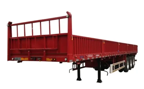 Полуприколица са спуштеним бочним зидом