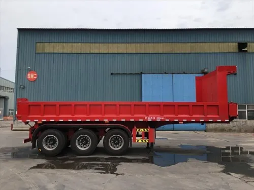 Три-Акле полуприколица дампер